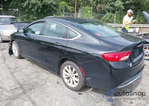 2015 Chrysler 200 C из США, поврежденный, VIN 1C3CCCCB1FN759551